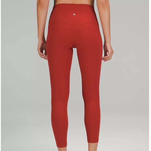 NWT Lululemon Align Ribbed 25” pant - Picture 1 of 7